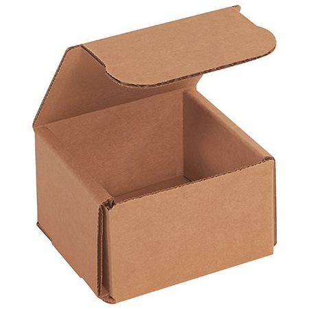 Bsc Preferred 3 x 3 x 2'' Kraft Corrugated Mailers, 50PK BUY00023797